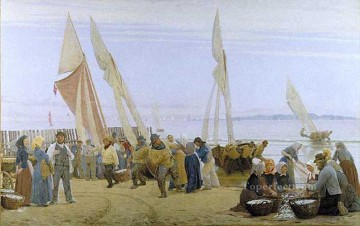 マナナ・アン・ホーンベック 1875年 ピーダー・セヴェリン・クロイヤー Oil Paintings